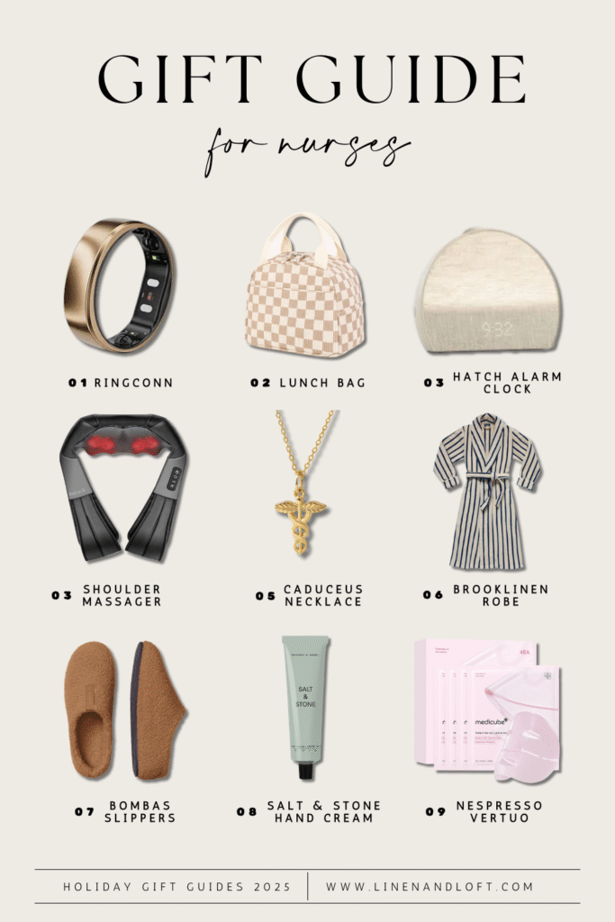nurse gift guide. gifts for nurses