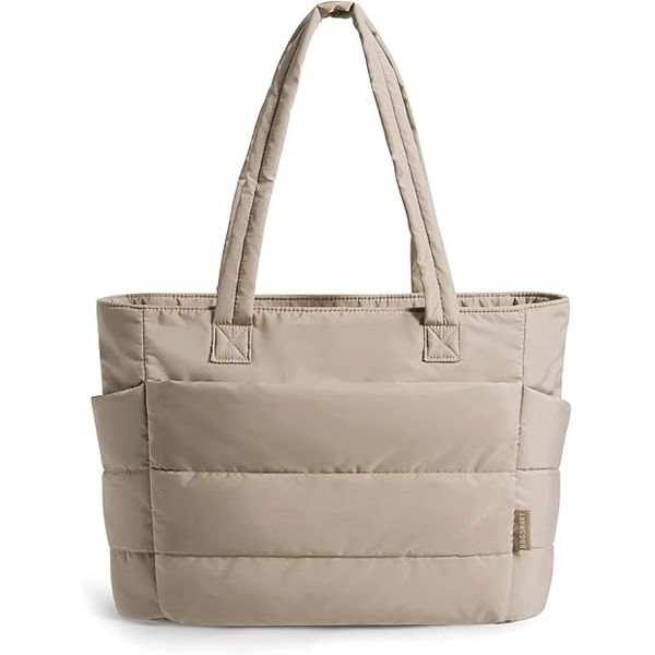 BAGSMART lightweight tote bag — a practical, organized gift for nurses, moms, and commuters.